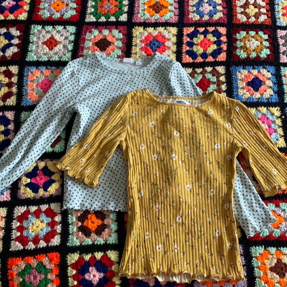 Two kid’s shirts, one Old Navy, other GAP kids